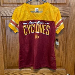 Women Large 12/14 Iowa State Short Sleeve Jersey